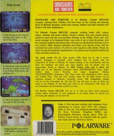 Electric Crayon Deluxe: Dinosaurs Are Forever - Box - Back (United States) - 674x800