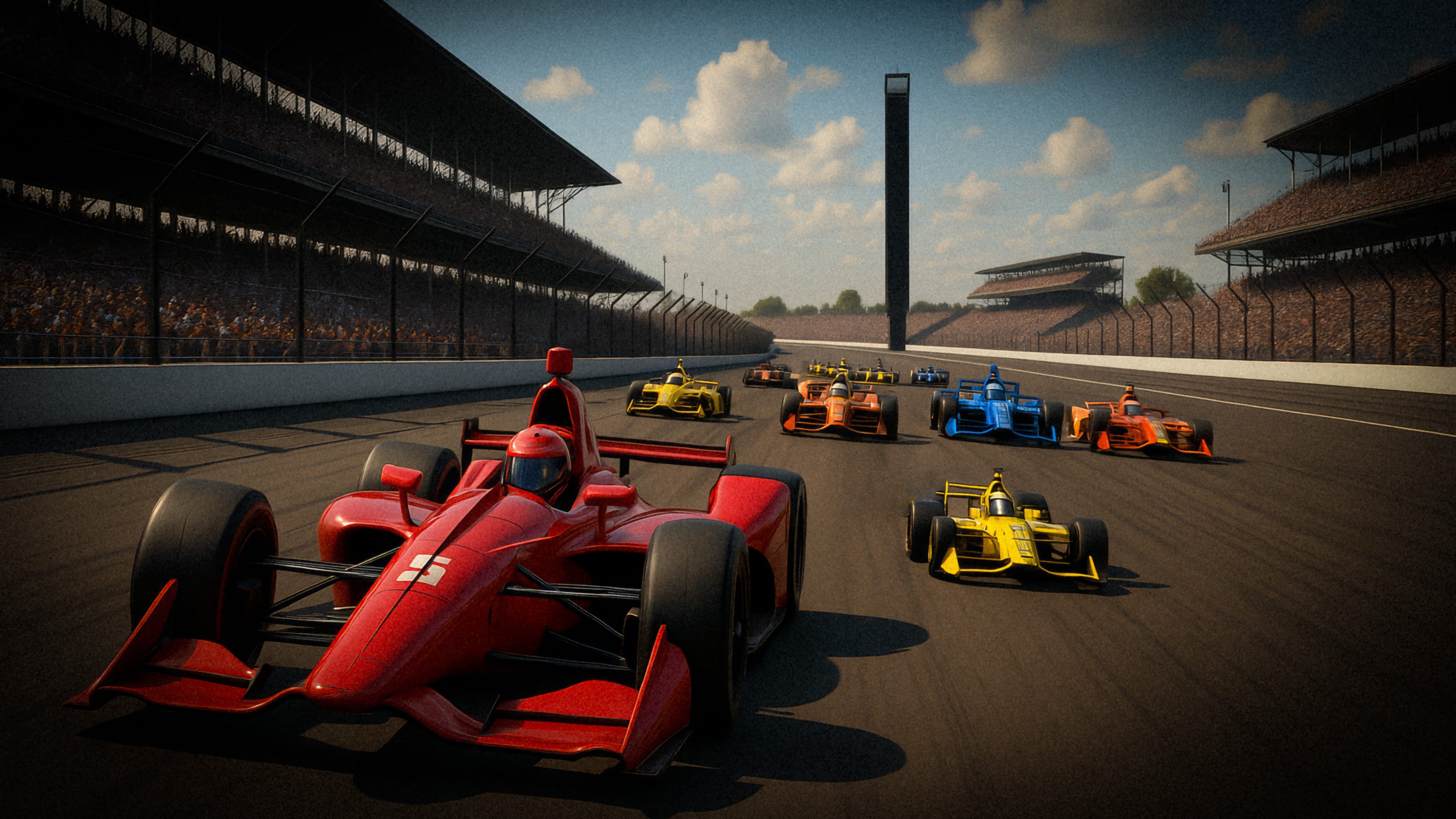 Illustration of Indy 500