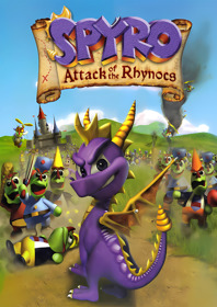 Spyro: Attack of the Rhynocs - Fanart - Box - Front (World) - 1800x2550