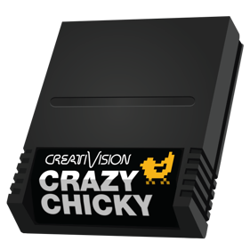 Crazy Chicky - Cart - 3D (World) - 700x700