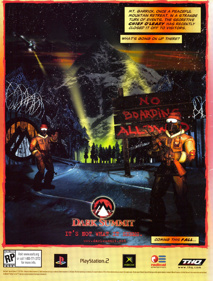Dark Summit - Advertisement Flyer - Front (United States) - 1669x2200