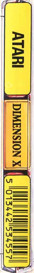 Dimension X - Box - Spine (Europe) - 82x659