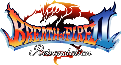 Breath of Fire II: Retranslation - Clear Logo (World) - 4096x2185