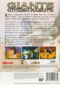 Giants: Citizen Kabuto - Box - Back (Europe) - 567x800