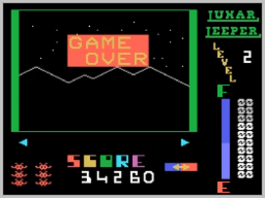 Lunar Leeper - Screenshot - Game Over (World) - 256x192