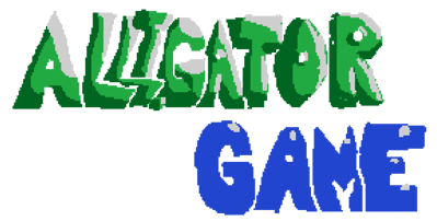 Alligator Game - Clear Logo (World) - 1588x803