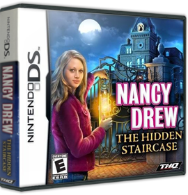 Nancy Drew: The Hidden Staircase - Box - 3D (North America) - 575x598