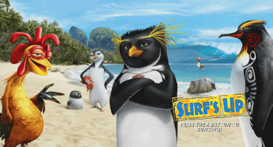 Surf's Up - Screenshot - Game Title (North America) - 2501x1344