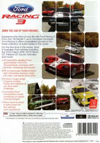 Ford Racing 3 - Box - Back (Oceania) - 563x800