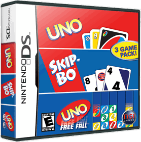 UNO / Skip-Bo / UNO Freefall - Box - 3D (North America) - 868x876