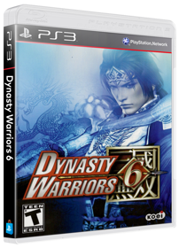 Dynasty Warriors 6 - Box - 3D (North America) - 984x1365