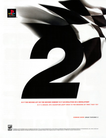 Gran Turismo 2 - Advertisement Flyer - Front (United States) - 1679x2200