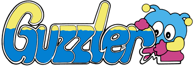 Guzzler - Clear Logo (World) - 3995x1373
