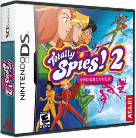 Totally Spies! 2: Undercover - Box - 3D (North America) - 867x879