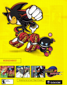 Sonic Adventure 2: Battle - Advertisement Flyer - Front (United States) - 1731x2200