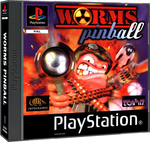 Worms Pinball - Box - 3D (France) - 1409x1330