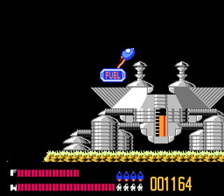 Solar Jetman: Hunt for the Golden Warpship - Screenshot - Gameplay (World) - 256x224