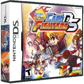 SNK vs. Capcom Card Fighters DS - Box - 3D (North America) - 873x879