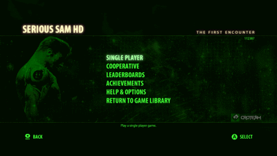 Serious Sam HD: The First Encounter - Screenshot - Game Select (World) - 1280x720