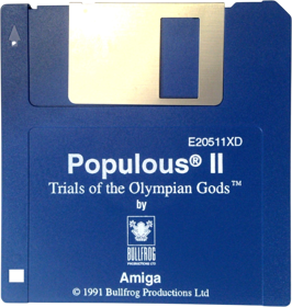 Populous II: Trials of the Olympian Gods - Disc (Europe) - 931x980