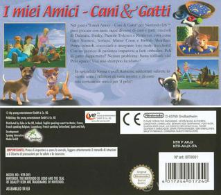 Paws & Claws: Best Friends: Dogs & Cats - Box - Back (Italy) - 659x580
