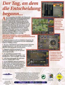 Decisive Battles of WWII: Ardennes Offensive - Box - Back (Germany) - 617x800