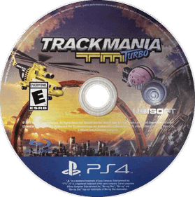 TrackMania Turbo - Disc (North America) - 1031x1037