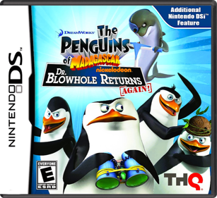 The Penguins of Madagascar: Dr. Blowhole Returns Again! - Box - Front - Reconstructed (North America) - 774x708
