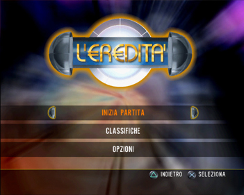 L'Eredita' - Screenshot - Game Select (Italy) - 640x512
