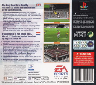FIFA: Road to World Cup 98 - Box - Back (Europe) - 765x680