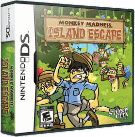 Monkey Madness: Island Escape - Box - 3D (North America) - 868x876
