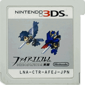 Fire Emblem Awakening - Cart - Front (Japan) - 1502x1500