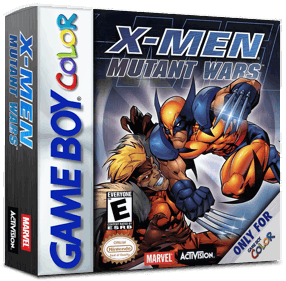 X-Men: Mutant Wars - Box - 3D (North America) - 1016x998