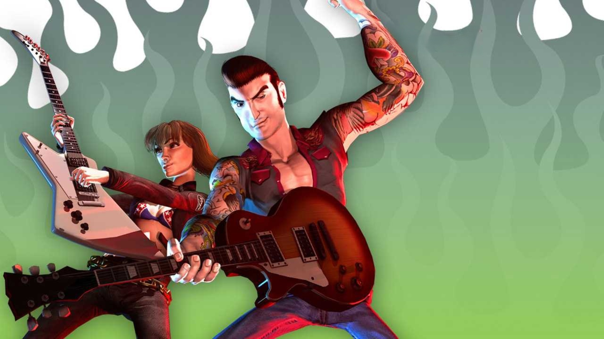 Illustration of Guitar Hero II