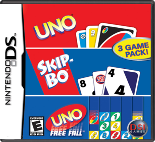 UNO / Skip-Bo / UNO Freefall - Box - Front - Reconstructed (North America) - 774x708