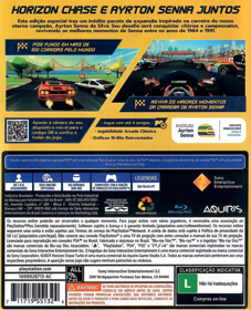Horizon Chase Turbo: Senna Sempre - Box - Back (Brazil) - 811x1000