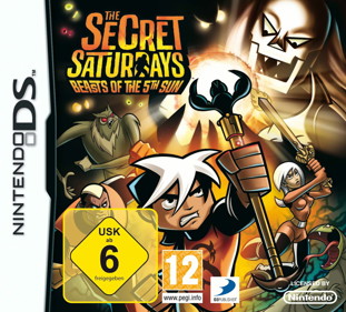 The Secret Saturdays: Beasts of the 5th Sun - Box - Front (Europe) - 1516x1368