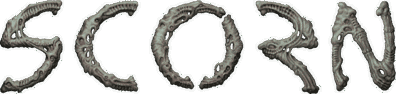 Scorn - Clear Logo (World) - 1024x243