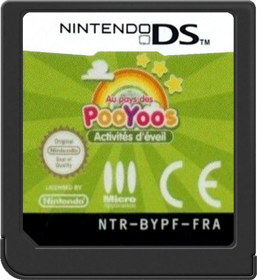 Au pays des Pooyoos: Activités d'éveil - Cart - Front (France) - 517x564