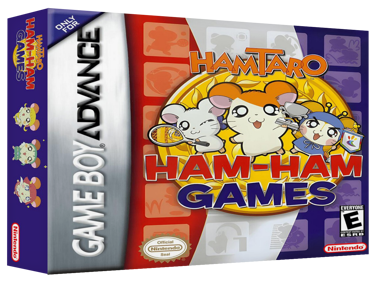 Hamtaro: Ham-Ham Games - Box - 3D (Japan) - 1327x989