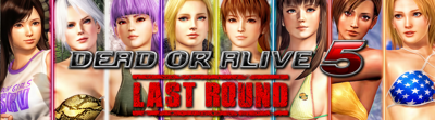DEAD OR ALIVE 5 Last Round: Core Fighters - Arcade - Marquee (World) - 1920x533