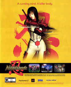 Nightshade - Advertisement Flyer - Front (United States) - 1800x2178