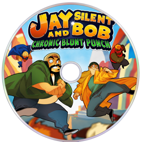 Jay & Silent Bob: Chronic Blunt Punch - Fanart - Disc (World) - 1254x1254