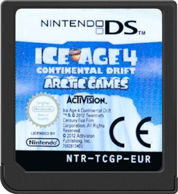 Ice Age: Continental Drift: Arctic Games - Cart - Front (Europe) - 517x564