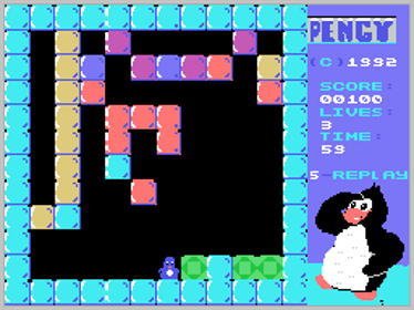 Pengy - Screenshot - Gameplay (World) - 256x192