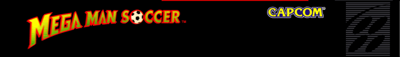 Mega Man Soccer - Box - Spine (North America) - 680x97