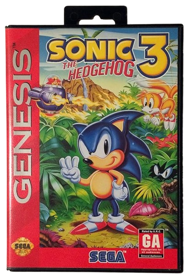 Sonic & Knuckles / Sonic the Hedgehog 3 - Box - Front (North America) - 411x608