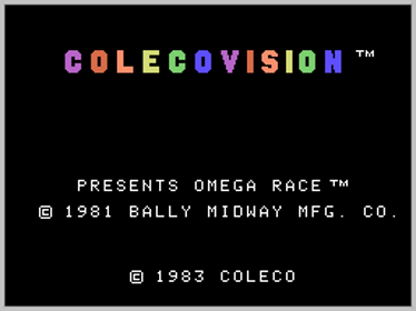 Omega Race - Screenshot - Game Title (World) - 256x192