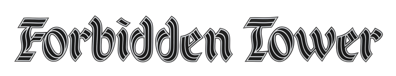 Forbidden Tower - Clear Logo (United Kingdom) - 4500x863