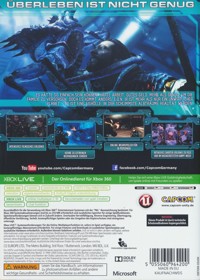 Lost Planet 3 - Box - Back (Germany) - 910x1276